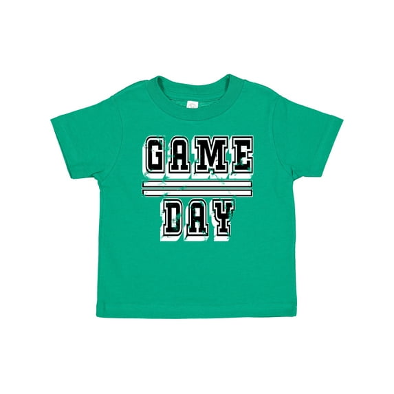 Inktastic Thanksgiving Game Day Distressed in White Boys or Girls Baby T-Shirt