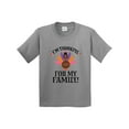 thumbnail image 1 of Inktastic Thanksgiving Girl Turkey Thankful for Family Youth T-Shirt, 1 of 5
