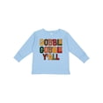 thumbnail image 1 of Inktastic Thanksgiving Gobble Gobble Y'all Boys or Girls Long Sleeve Toddler T-Shirt, 1 of 5