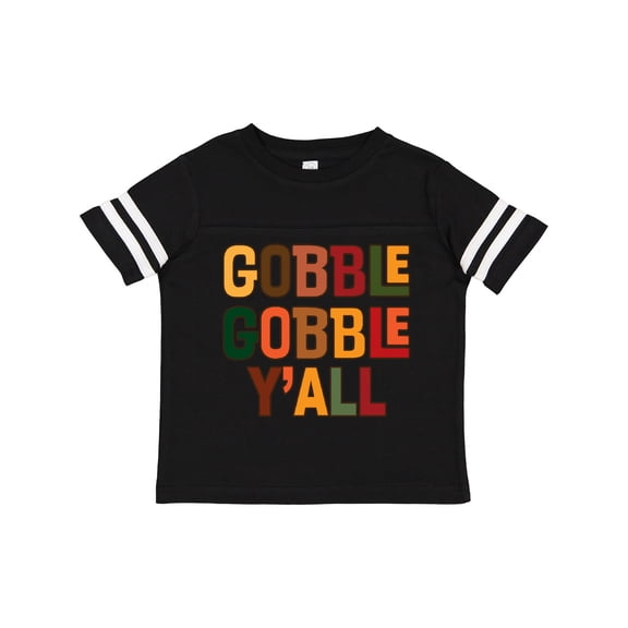 Inktastic Thanksgiving Gobble Gobble Y'all Boys or Girls Toddler T-Shirt