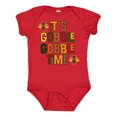 thumbnail image 1 of Inktastic Thanksgiving Gobble Time Turkey Boys or Girls Baby Bodysuit, 1 of 5