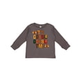 thumbnail image 1 of Inktastic Thanksgiving Gobble Time Turkey Boys or Girls Long Sleeve Toddler T-Shirt, 1 of 5