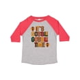 thumbnail image 1 of Inktastic Thanksgiving Gobble Time Turkey Boys or Girls Toddler T-Shirt, 1 of 5