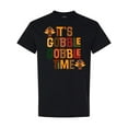 thumbnail image 1 of Inktastic Thanksgiving Gobble Time Turkey T-Shirt, 1 of 5