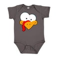 thumbnail image 1 of Inktastic Thanksgiving Goofball Turkey Face Boys or Girls Baby Bodysuit, 1 of 5