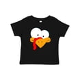 thumbnail image 1 of Inktastic Thanksgiving Goofball Turkey Face Boys or Girls Baby T-Shirt, 1 of 5