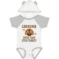 thumbnail image 1 of Inktastic Thanksgiving Grandma Little Turkey Boys or Girls Baby Bodysuit, 1 of 5