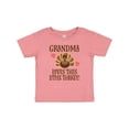 thumbnail image 1 of Inktastic Thanksgiving Grandma Little Turkey Boys or Girls Baby T-Shirt, 1 of 5