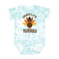 thumbnail image 1 of Inktastic Thanksgiving Grandpa Little Turkey Boys or Girls Baby Bodysuit, 1 of 5