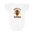 thumbnail image 1 of Inktastic Thanksgiving Grandpa Little Turkey Boys or Girls Baby Bodysuit, 1 of 5
