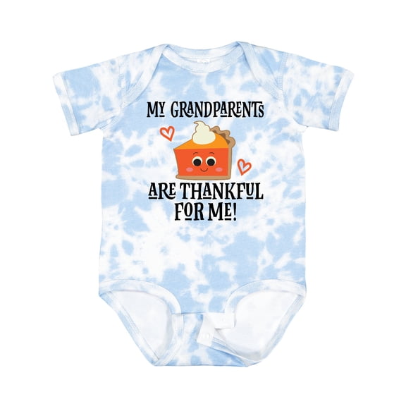 Inktastic Thanksgiving Grandparents Are Thankful Boys or Girls Baby Bodysuit