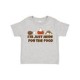 thumbnail image 1 of Inktastic Thanksgiving Here for The Food Boys or Girls Toddler T-Shirt, 1 of 5