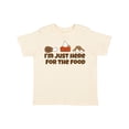 thumbnail image 1 of Inktastic Thanksgiving Here for The Food Boys or Girls Toddler T-Shirt, 1 of 5