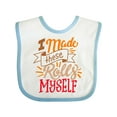 thumbnail image 1 of Inktastic Thanksgiving I Made These Rolls Myself with Banner Boys or Girls Baby Bib, 1 of 4
