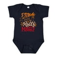 thumbnail image 1 of Inktastic Thanksgiving I Made These Rolls Myself with Banner Boys or Girls Baby Bodysuit, 1 of 5