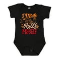 thumbnail image 1 of Inktastic Thanksgiving I Made These Rolls Myself with Banner Boys or Girls Baby Bodysuit, 1 of 5