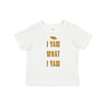 thumbnail image 1 of Inktastic Thanksgiving I Yam What I Yam Funny Boys or Girls Baby T-Shirt, 1 of 5