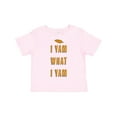 thumbnail image 1 of Inktastic Thanksgiving I Yam What I Yam Funny Boys or Girls Toddler T-Shirt, 1 of 5