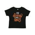 thumbnail image 1 of Inktastic Thanksgiving I'll Bring the Rolls in Orange Boys or Girls Baby T-Shirt, 1 of 5
