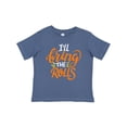 thumbnail image 1 of Inktastic Thanksgiving I'll Bring the Rolls in Orange Boys or Girls Baby T-Shirt, 1 of 5