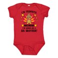 thumbnail image 1 of Inktastic Thanksgiving I'm Thankful Because I'm Gonna Be a Big Brother Boys Baby Bodysuit, 1 of 5