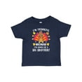 thumbnail image 1 of Inktastic Thanksgiving I'm Thankful Because I'm Gonna Be a Big Brother Boys or Girls Baby T-Shirt, 1 of 5