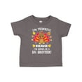 thumbnail image 1 of Inktastic Thanksgiving I'm Thankful Because I'm Gonna Be a Big Brother Boys or Girls Toddler T-Shirt, 1 of 5