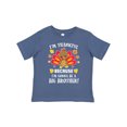 thumbnail image 1 of Inktastic Thanksgiving I'm Thankful Because I'm Gonna Be a Big Brother Boys or Girls Toddler T-Shirt, 1 of 5