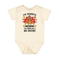 thumbnail image 1 of Inktastic Thanksgiving I'm Thankful Because I'm Gonna Be a Big Sister Girls Baby Bodysuit, 1 of 5