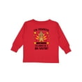 thumbnail image 1 of Inktastic Thanksgiving I'm Thankful Because I'm Gonna Be a Big Sister Girls Long Sleeve Toddler T-Shirt, 1 of 5