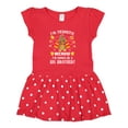 thumbnail image 1 of Inktastic Thanksgiving I'm Thankful Because I'm Gonna be a Big Brother Girls Toddler Dress, 1 of 4