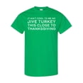 thumbnail image 1 of Inktastic Thanksgiving It Ain't Cool to Be a Jive Turkey So Close to Thanksgiving T-Shirt, 1 of 5