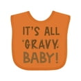 thumbnail image 1 of Inktastic Thanksgiving It's All Gravy Baby Boys or Girls Baby Bib, 1 of 4