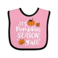 thumbnail image 1 of Inktastic Thanksgiving It's Pumpkin Season Y'all with Fall Leaves Boys or Girls Baby Bib, 1 of 4