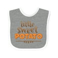 thumbnail image 1 of Inktastic Thanksgiving Little Sweet Potato Boys or Girls Baby Bib, 1 of 4
