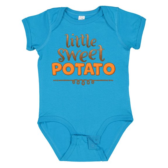 Inktastic Thanksgiving Little Sweet Potato Boys or Girls Baby Bodysuit