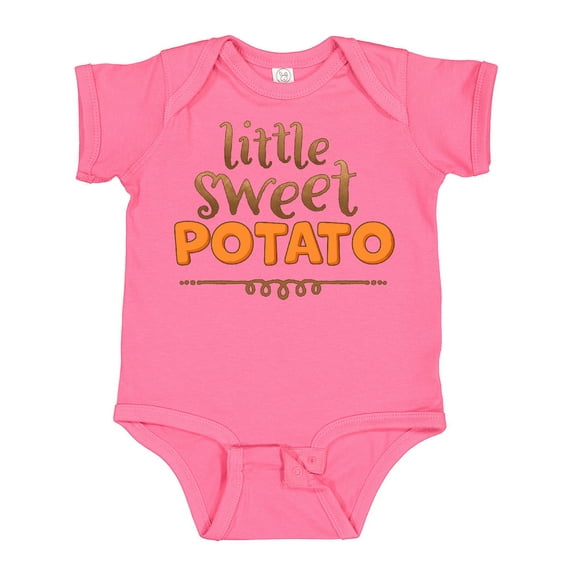 Inktastic Thanksgiving Little Sweet Potato Boys or Girls Baby Bodysuit