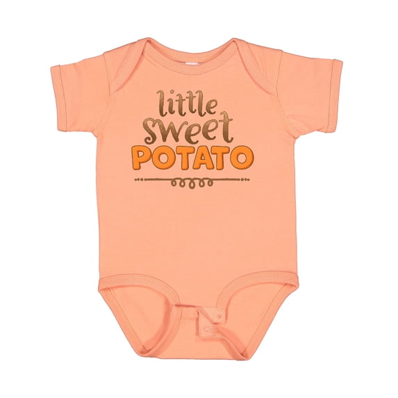 Inktastic Thanksgiving Little Sweet Potato Boys or Girls Baby Bodysuit