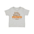thumbnail image 1 of Inktastic Thanksgiving Little Sweet Potato Boys or Girls Baby T-Shirt, 1 of 5