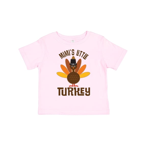 Inktastic Thanksgiving Mimi Little Turkey Boys or Girls Toddler T-Shirt