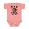 thumbnail image 1 of Inktastic Thanksgiving Mimi Thankful for Me Turkey Boys or Girls Baby Bodysuit, 1 of 5
