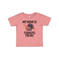thumbnail image 1 of Inktastic Thanksgiving Mimi Thankful for Me Turkey Boys or Girls Baby T-Shirt, 1 of 5