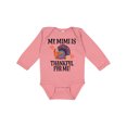 thumbnail image 1 of Inktastic Thanksgiving Mimi Thankful for Me Turkey Boys or Girls Long Sleeve Baby Bodysuit, 1 of 5