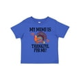 thumbnail image 1 of Inktastic Thanksgiving Mimi Thankful for Me Turkey Boys or Girls Toddler T-Shirt, 1 of 5