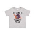 thumbnail image 1 of Inktastic Thanksgiving Mimi Thankful for Me Turkey Boys or Girls Toddler T-Shirt, 1 of 5