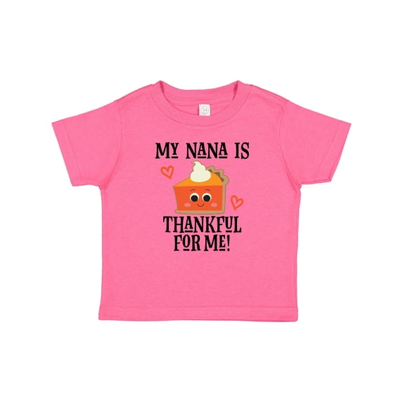 Inktastic Thanksgiving Nana Thankful for Me Boys or Girls Baby T-Shirt
