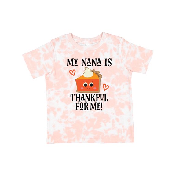Inktastic Thanksgiving Nana Thankful for Me Boys or Girls Toddler T-Shirt