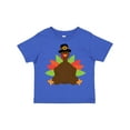 thumbnail image 1 of Inktastic Thanksgiving Pilgrim Turkey Boys or Girls Toddler T-Shirt, 1 of 5