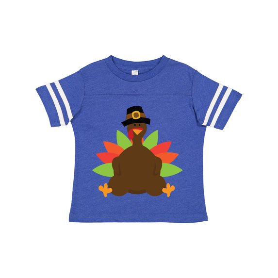 Inktastic Thanksgiving Pilgrim Turkey Gift Toddler Boy or Toddler Girl T-Shirt