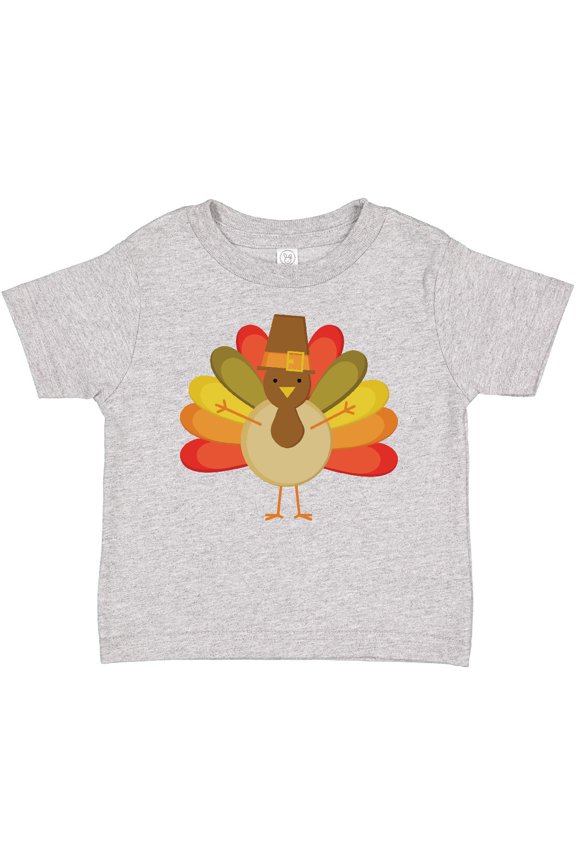 Thanksgiving Pilgrim Turkey Holiday Boys or Girls Baby T-Shirt